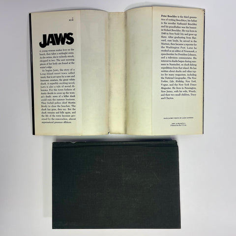 Jaws, Peter Benchley - First Edition, 1st Printing - 1974
