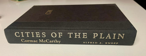 Cities of the Plain, Cormac McCathy - First Edition, First Printing, 1998 - Rare - Like New!
