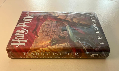 Harry Potter & The Chamber of Secrets, J.K. Rowling, First American Edition - Rare Misspelling - Like New!