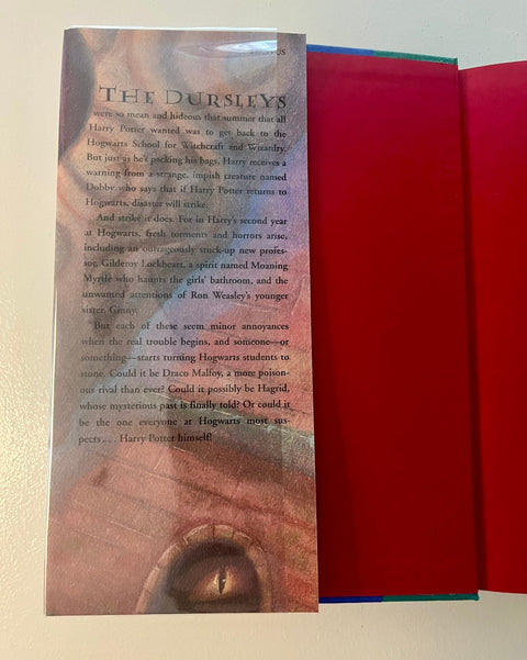 Harry Potter & The Chamber of Secrets, J.K. Rowling, First American Edition - Rare Misspelling - Like New!