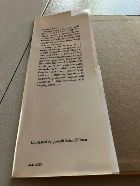 Charlie and the Great Glass Elevator - Roald Dahl - Rare First Edition