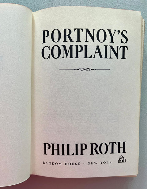 Portnoy's Complaint, Philip Roth - First Edition, First Printing, 1969 - Rare