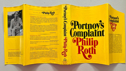 Portnoy's Complaint, Philip Roth - First Edition, First Printing, 1969 - Rare