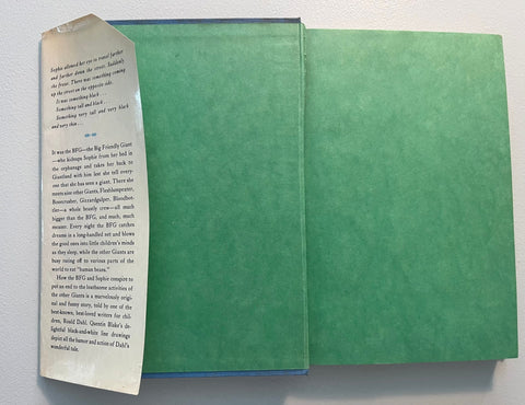 The BFG, Roald Dahl - First American Edition, 1982 - Original Dust Jacket, Hardcover