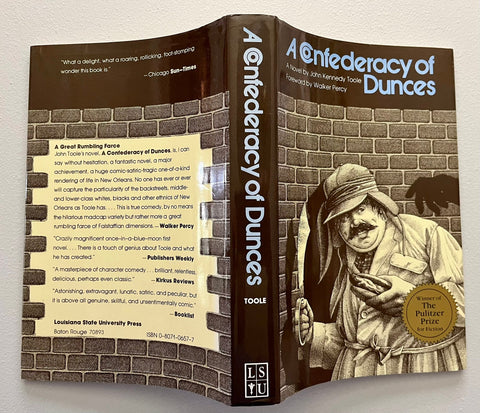 A Confederacy of Dunces, John Kennedy Toole, 1st Edition, 8th Printing, Like New