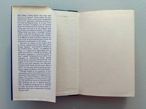 Our Gang, Philip Roth - First Edition, 1st Printing - 1971
