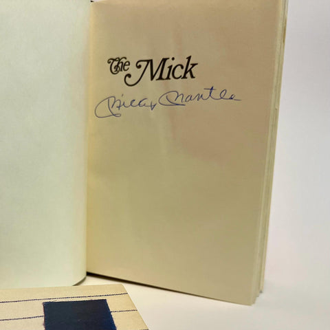 The Mick, Mickey Mantle w/ Herb Gluck - Signed by Mickey Mantle - First Edition