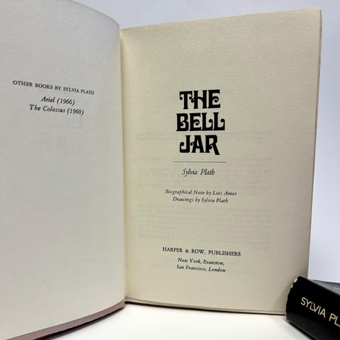 The Bell Jar, Sylvia Plath - First American Edition, 1st Printing - 1971