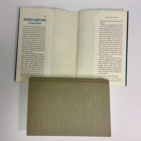 Nineteen Eighty-Four (1984), George Orwell - First American Edition, 1st Pinting - 1949
