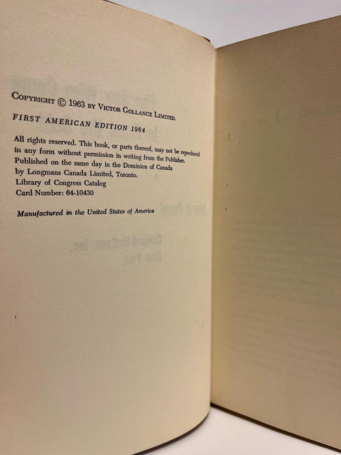The Spy Who Came in From The Cold, John Le Carre - First American Edition