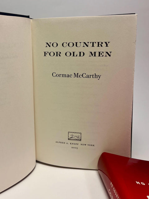 No Country for Old Men, Cormac McCarthy - First Edition, 1st Printing - 2005