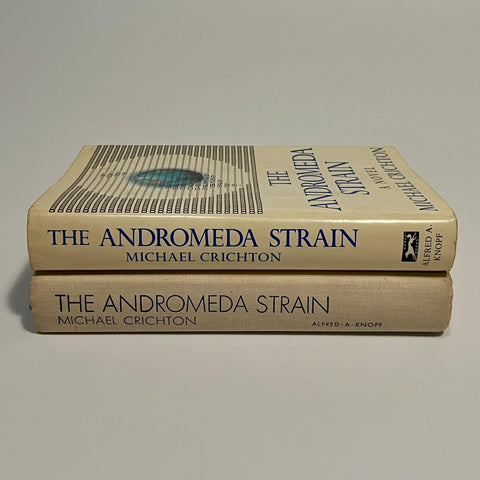 Andromeda Strain, Michael Crichton - TRUE First Edition, 1st Printing - 1969
