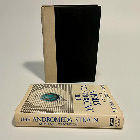 Andromeda Strain, Michael Crichton - TRUE First Edition, 1st Printing - 1969