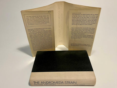 Andromeda Strain, Michael Crichton - TRUE First Edition, 1st Printing - 1969