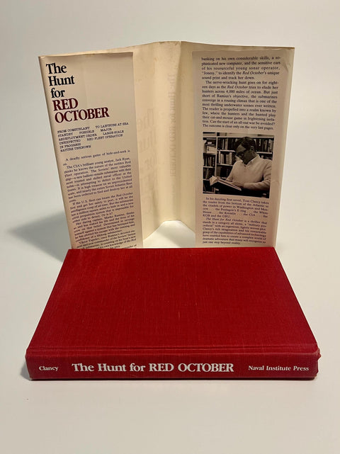 The Hunt for Red October, Tom Clancy - True First Edition, 1st Printing, 1984