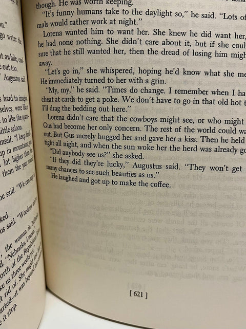Lonesome Dove, Larry McMurtry - First Edition, 1st Printing - 1985