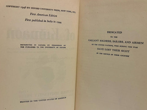 Man Eaters of Kumaon, Jim Corbett - First American Edition, 1st Printing - 1946