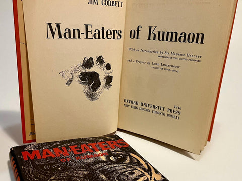 Man Eaters of Kumaon, Jim Corbett - First American Edition, 1st Printing - 1946