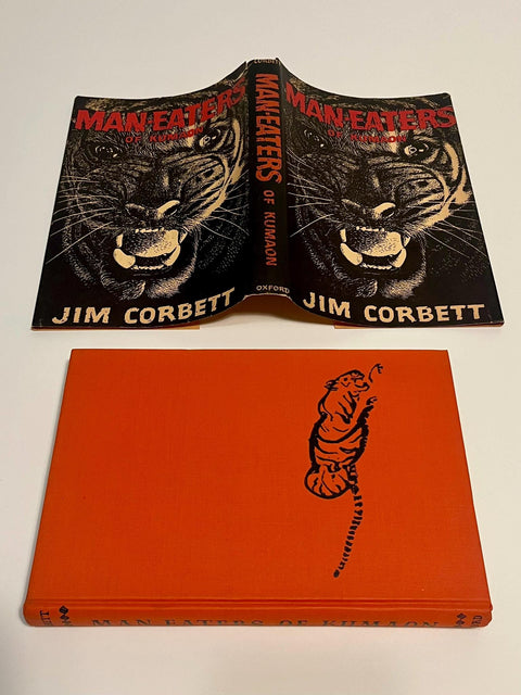 Man Eaters of Kumaon, Jim Corbett - First American Edition, 1st Printing - 1946