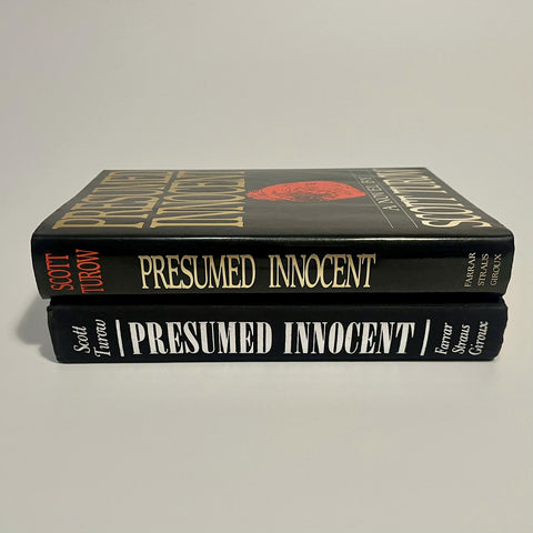 Presumed Innocent, Scott Turow - First Edition, 1st Printing - 1987