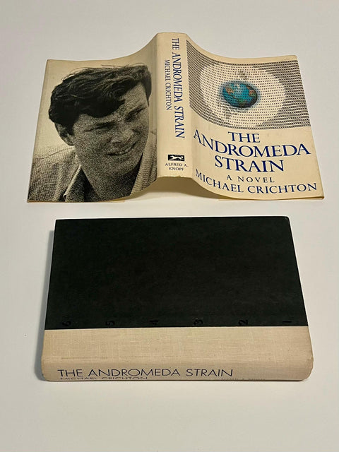 Andromeda Strain, Michael Crichton - TRUE First Edition, 1st Printing - 1969