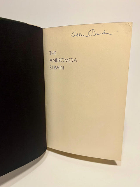 Andromeda Strain, Michael Crichton - TRUE First Edition, 1st Printing - 1969