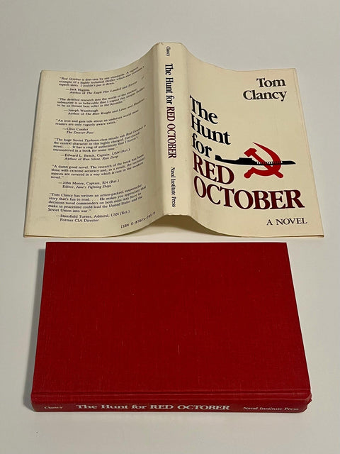 The Hunt for Red October, Tom Clancy - True First Edition, 1st Printing, 1984