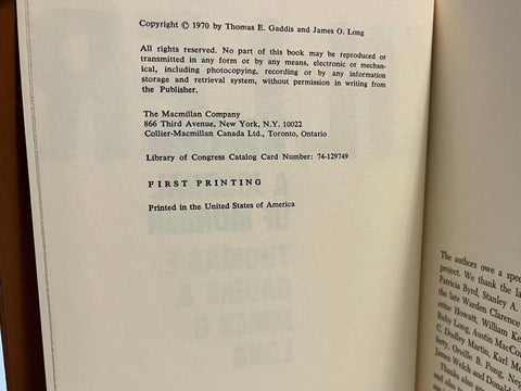 Killer: A Journal of Murder - Carl Panzram Diaries - Gaddis and Long - First Edition, 1970
