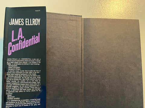 L.A. Confidential, James Ellroy - First Edition, 1st Printing - 1990