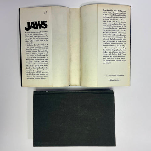 Jaws, Peter Benchley - First Edition, 1st Printing -  1974