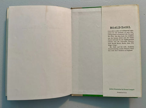 Fantastic Mr. Fox, Roald Dahl - Early Printing, Hardcover w/ Original Illustrations