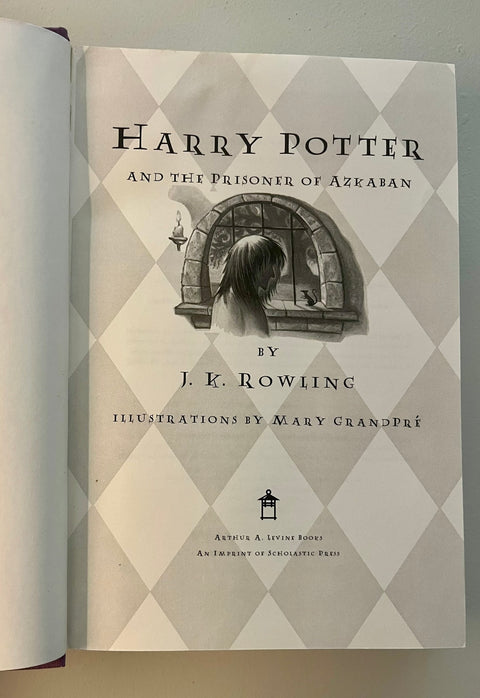 Harry Potter & The Prisoner of Azkaban, JK Rowling, First American Edition - Great Condition - Rare!