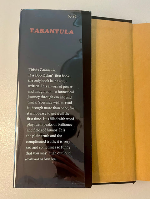 Tarantula, Bob Dylan - First Edition, First Printing, 1971 - Rare!