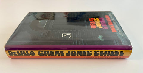 Great Jones Street, Don DeLillo - First Edition, First Printing - Rare!