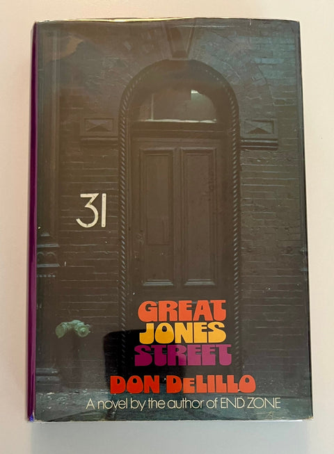 Great Jones Street, Don DeLillo - First Edition, First Printing - Rare!