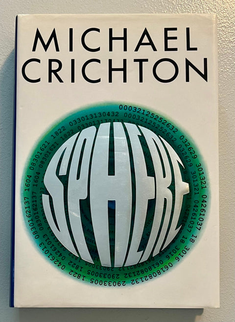 Sphere, Michael Crichton - First Edition, 1987 - Excellent Condition