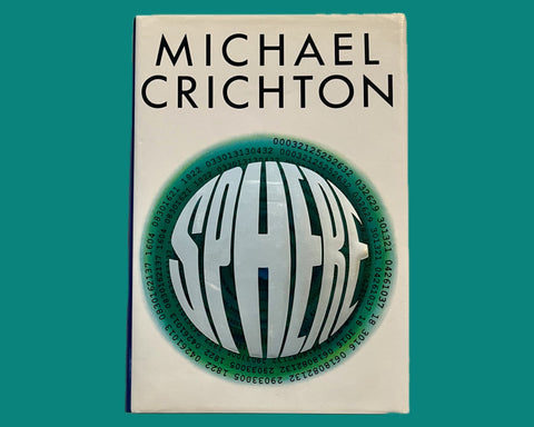 Sphere, Michael Crichton - First Edition, 1987 - Excellent Condition