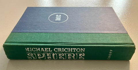 Sphere, Michael Crichton - First Edition, 1987 - Excellent Condition