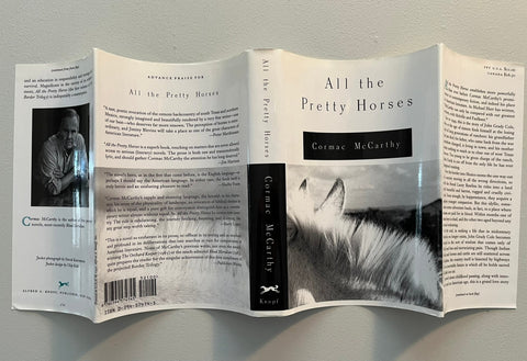 All the Pretty Horses, Cormac McCarthy, First Edition, 2nd Printing - Rare - 1992 - Like New