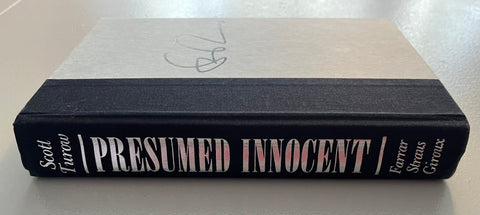 Presumed Innocent, Scott Turow - First Edition, 1987 - Like New!