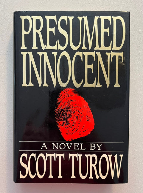 Presumed Innocent, Scott Turow - First Edition, 1987 - Like New!