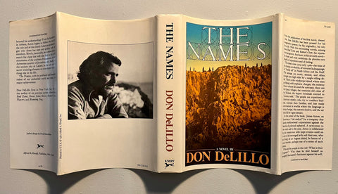 The Names, Don DeLillo - First Edition, 1st Printing - 1982 - Like New