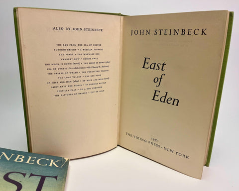 East of Eden, John Steinbeck - First Edition, 1st Printing