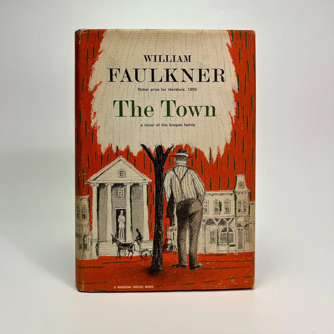 The Town, William Faulkner - First Edition, 1st Printing - 2nd State Jacket