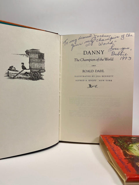 Danny the Champion of the World, Roald Dahl - First Edition, 1st Printing, 1975