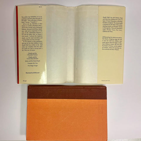 Danny the Champion of the World, Roald Dahl - First Edition, 1st Printing, 1975