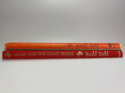 James & The Giant Peach, Roald Dahl - First Edition, 4th Printing