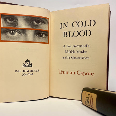 In Cold Blood, Truman Capote - First Edition, 1st Printing - 1965