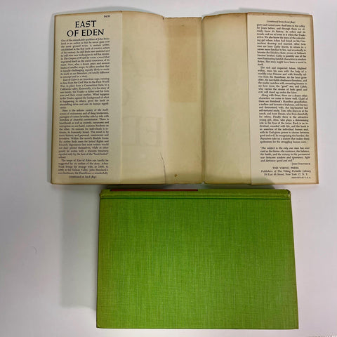 East of Eden, John Steinbeck - First Edition, 1st Printing