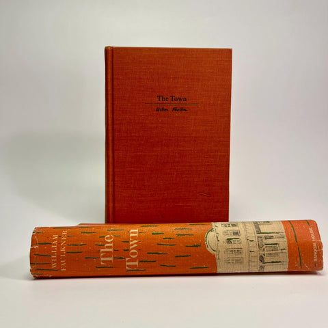 The Town, William Faulkner - First Edition, 1st Printing - 2nd State Jacket